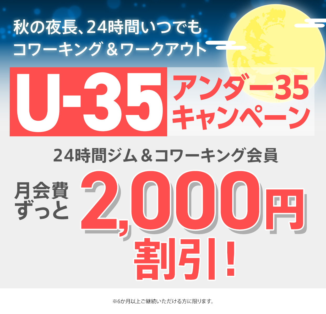 フィットネスクラブ広尾コワーキングキャンペーン